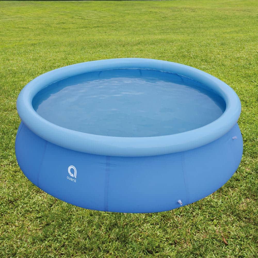 JLeisure JLeisure Prompt Set Inflatable Outdoor Backyard Swimming Pool