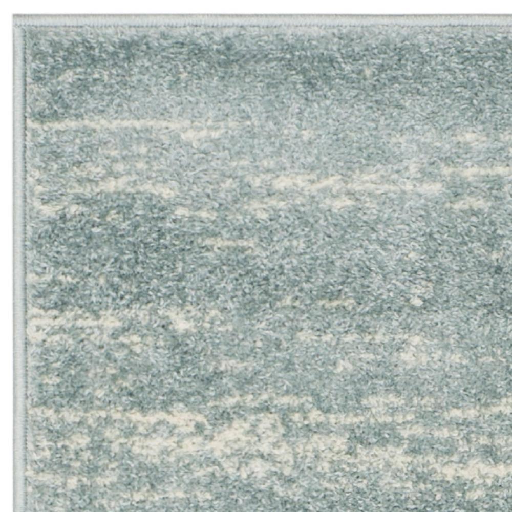 Adirondack ADR113 Machine Made Indoor Runner - Slate/Cream - 2'-6"x10' - Safavieh
