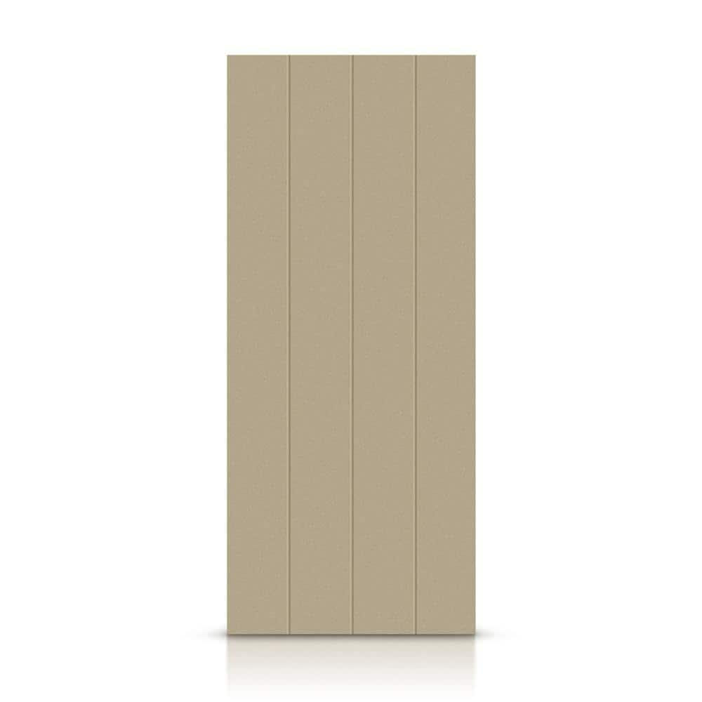 Calhome Hollow Paneled Painted Slab Door