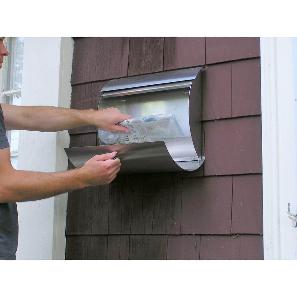Spira Mailbox Locking Wall Mounted Mailbox