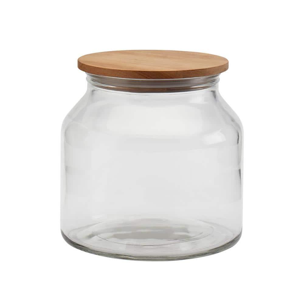 Mason Craft & More Vintage Storage Jars Glass Canister - Set of 4 (Set of 4)