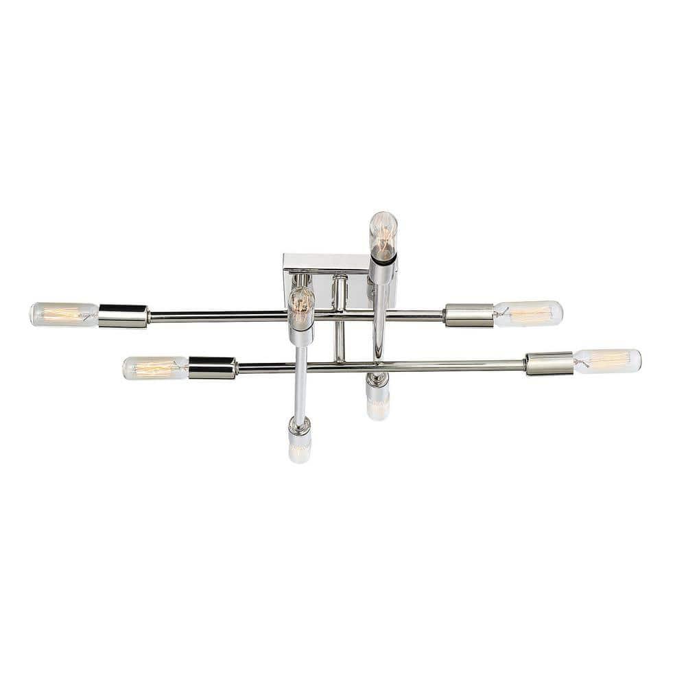 Jordy 8 Light Flush Mount