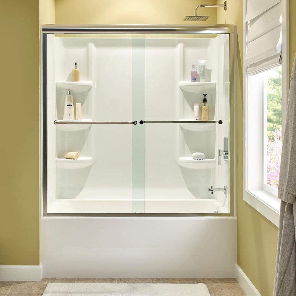 American Standard Studio 60'' x 32'' Alcove / Tile In Soaking Acrylic Bathtub 2574102.020