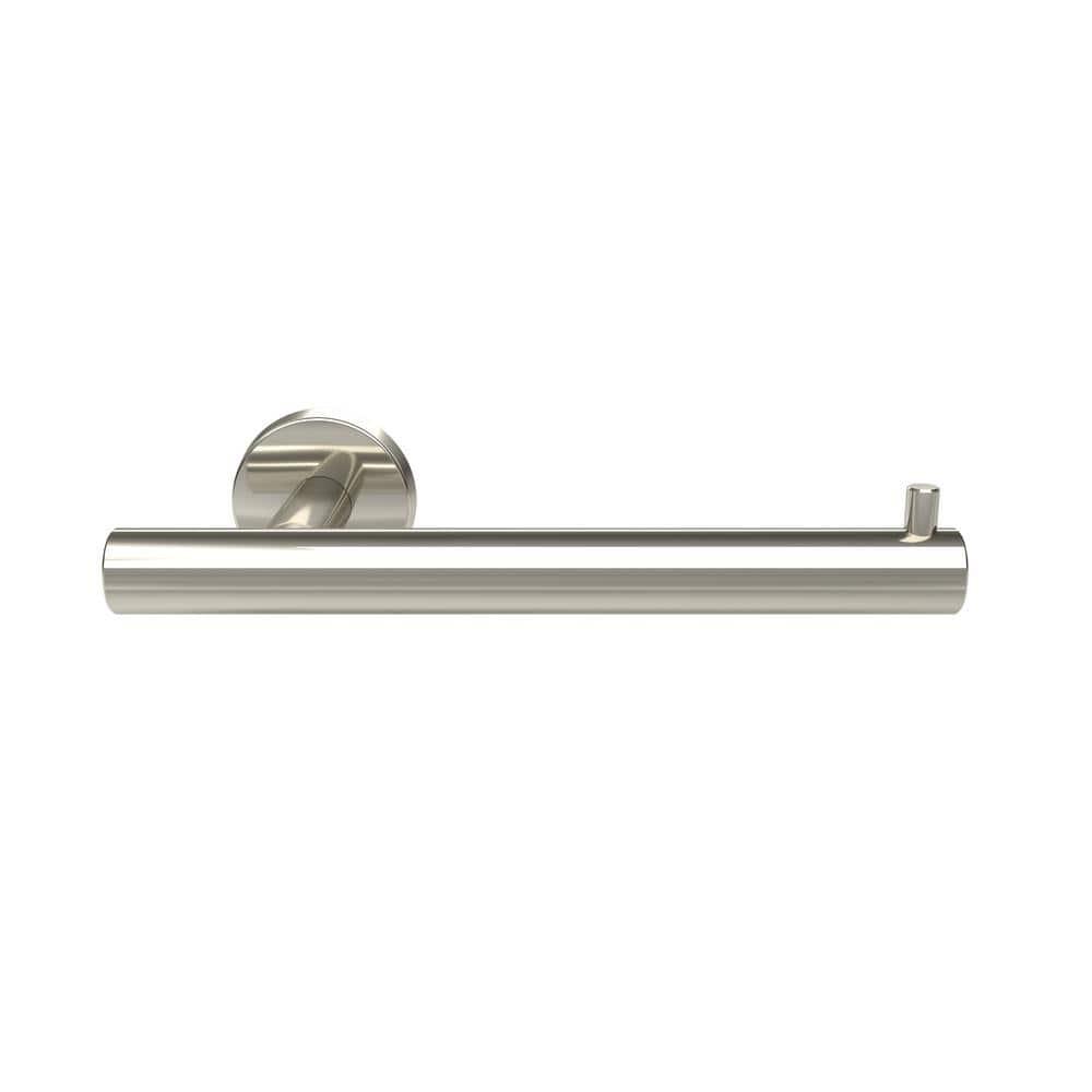 Amerock Arrondi Polished Stainless Steel Single Post Toilet Paper Holder