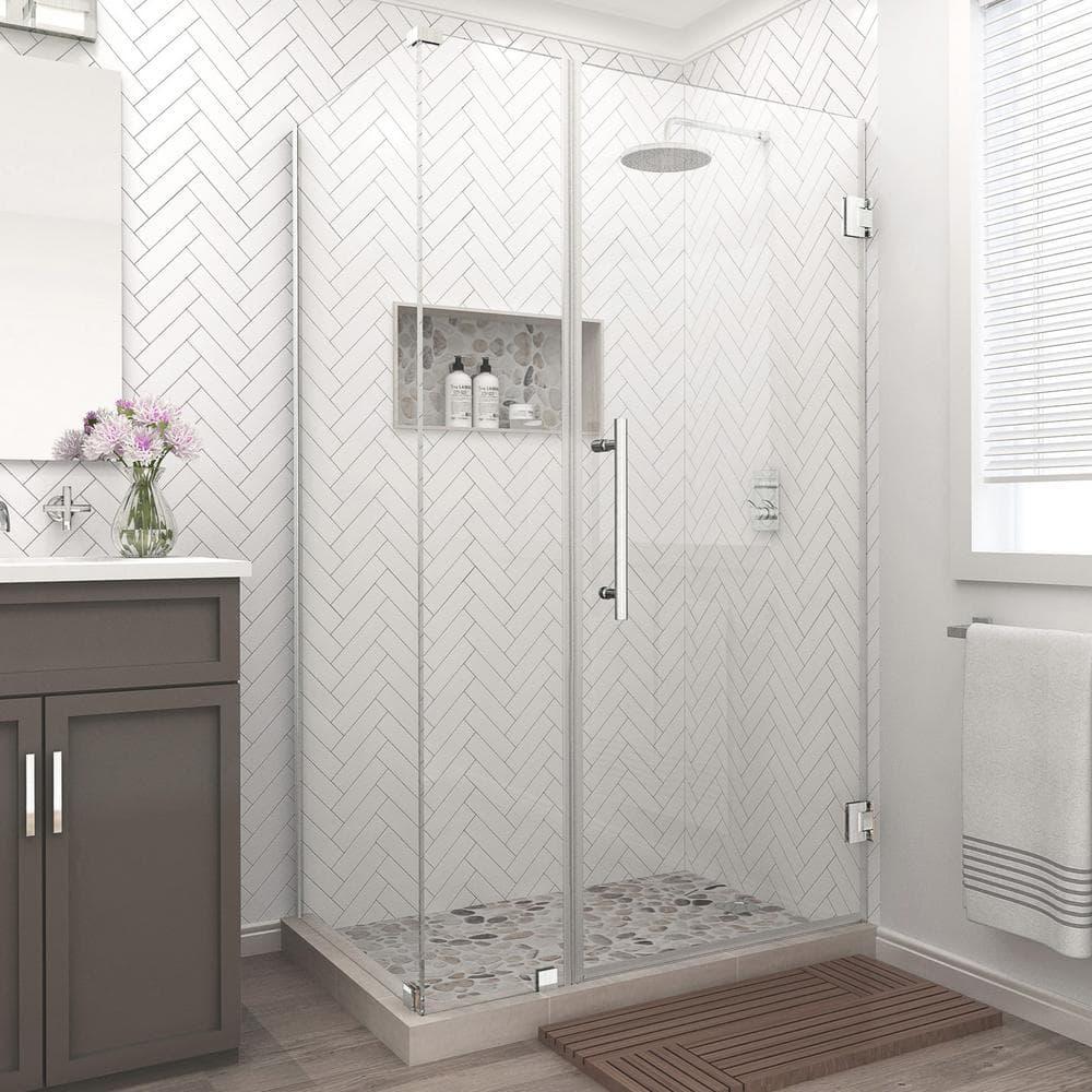 Bromley 52" x 72" Rectangle Hinged Shower Enclosure