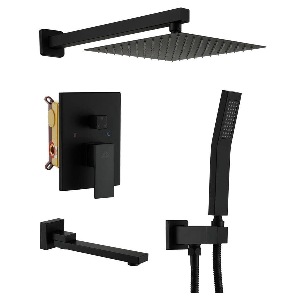 Pressure-Balanced (Temperature And Volume) All-In-One Kit with Rough in-Valve