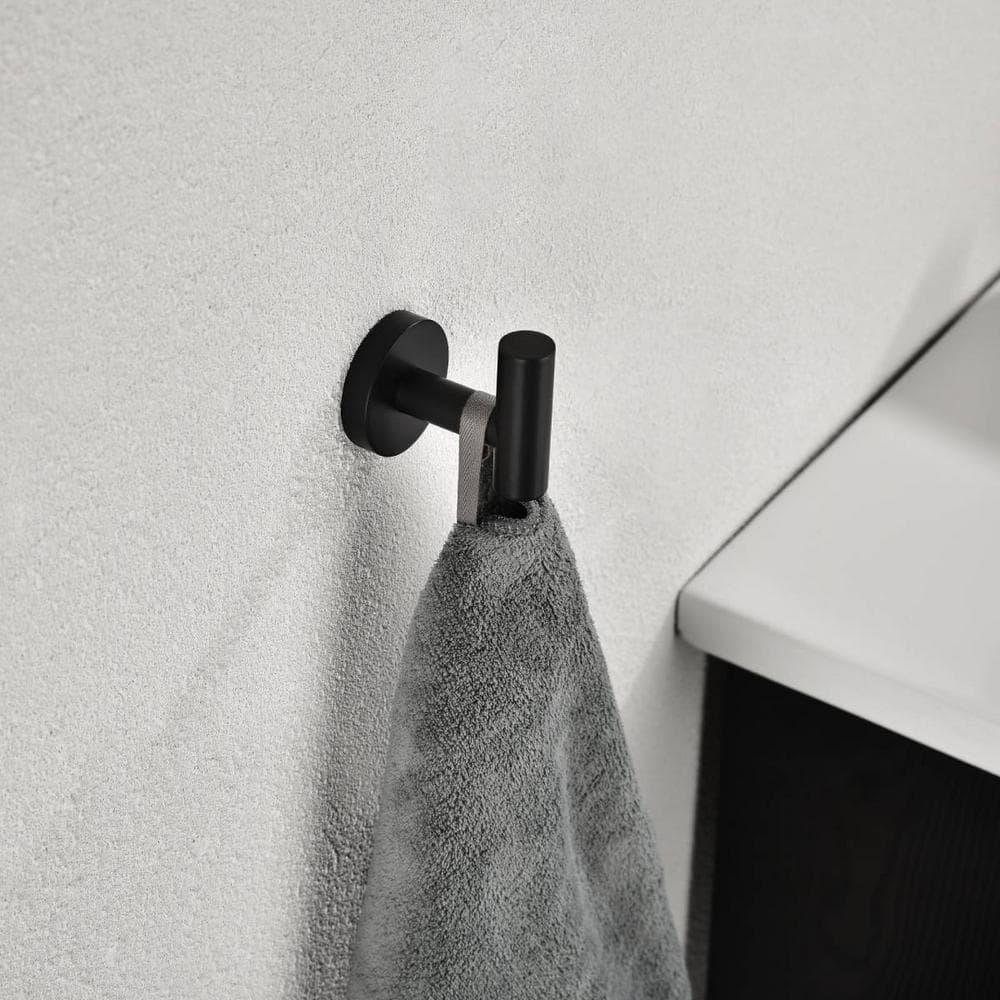 3-Piece Modern Bathroom Hardware Set - Rust-Resistant, Easy Installation, Complete Collection for Renovations