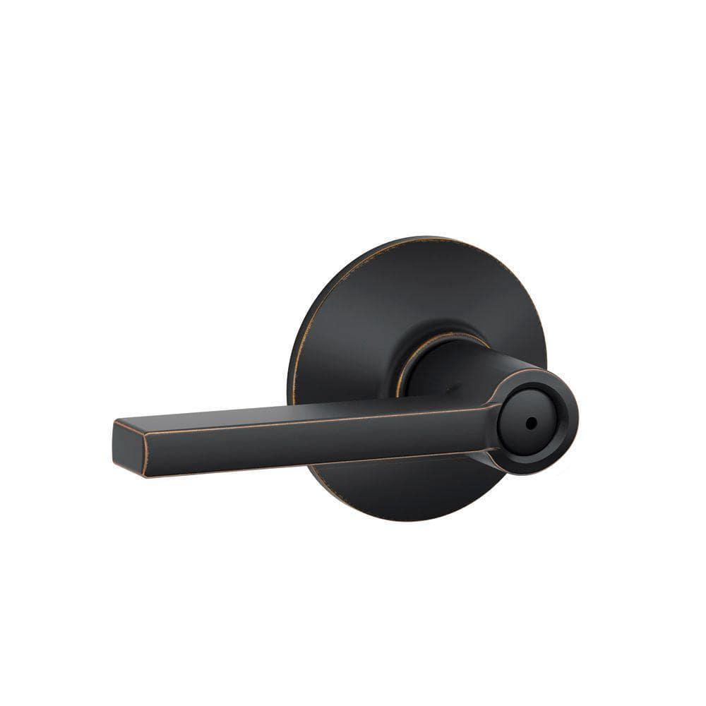 Latitude Lever Bed and Bath Door Lock