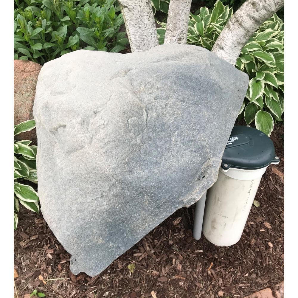 Fake Rock Well Cover Model 101 Fieldstone