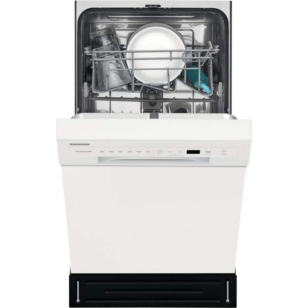 Frigidaire Frigidaire Series 18" 52 dBA Built-in Full Console Dishwasher with Cycle Status Indicators FFBD1831UW