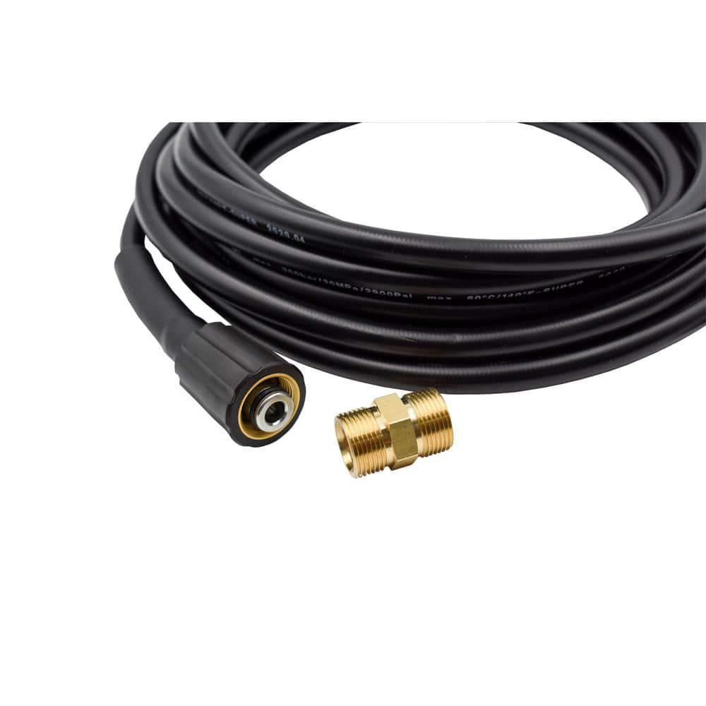 AR Blue Clean AR Blue Clean, 25'' Super Soft Pressure Washer Hose with Transfer Adapter