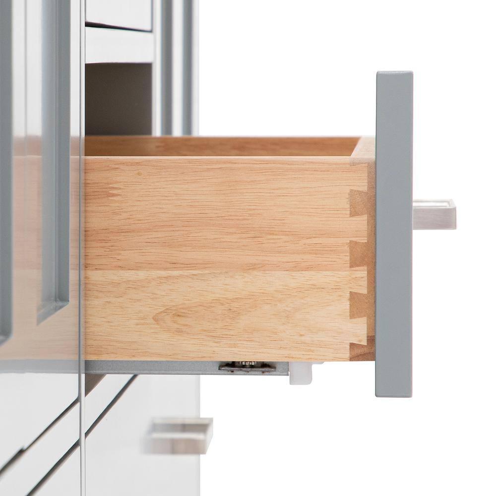 Ariel A067s-Bc Cambridge 66" Single Free Standing Vanity Cabinet Only - Grey