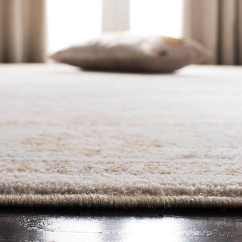 Isabella ISA912 Power Loomed Area Rug - Cream/Beige - 8'x10' - Safavieh.