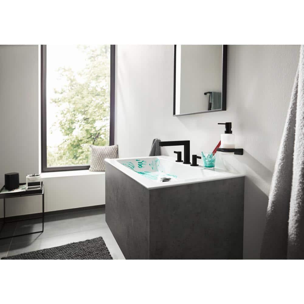 hansgrohe Finoris Widespread Faucet 110 with Pop-up Drain, 1.2 GPM