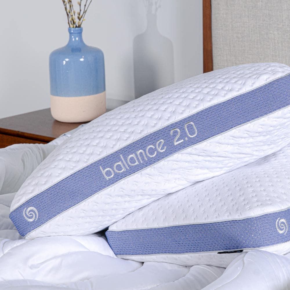 Bedgear Balance Performance Pillow - Medium - Moisture Wicking - All Sleep Positions