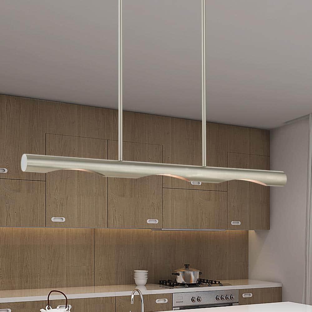 Livex Lighting Acra 3 - Light Chandelier in  Brushed Nickel