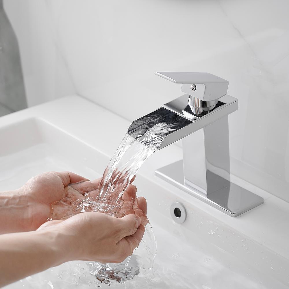 VIBRANTBATH 8009C-2 Single-Hole Single-handle Bathroom Faucet