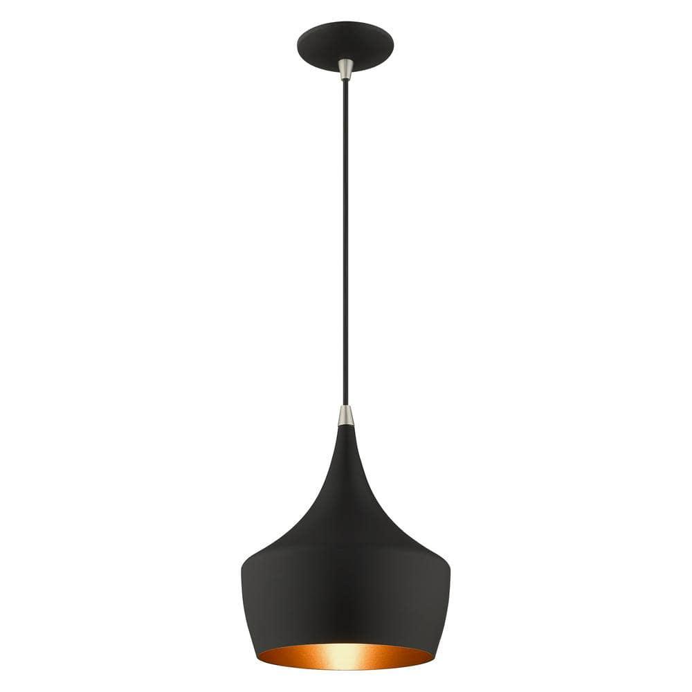 Schultz Single Light Metal Dimmable Pendant