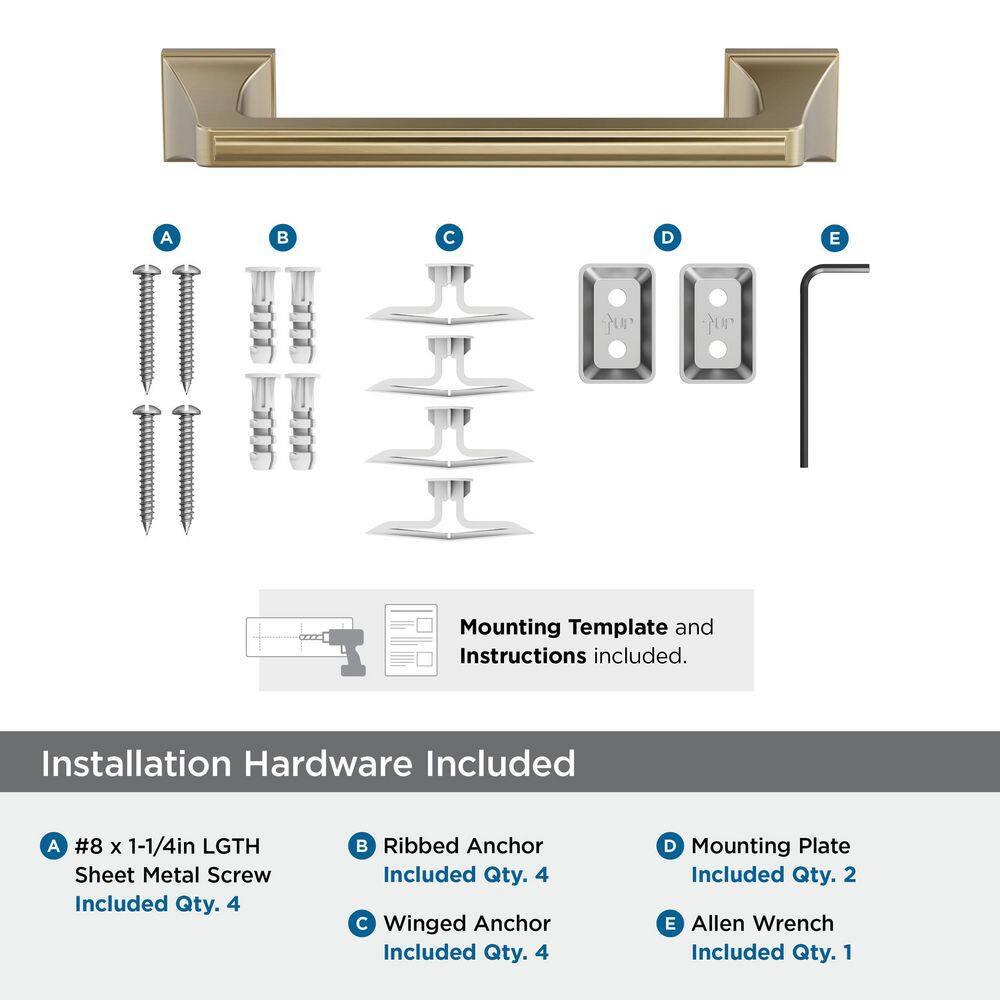 Amerock Mulholland Towel Bar BH36025BBZ