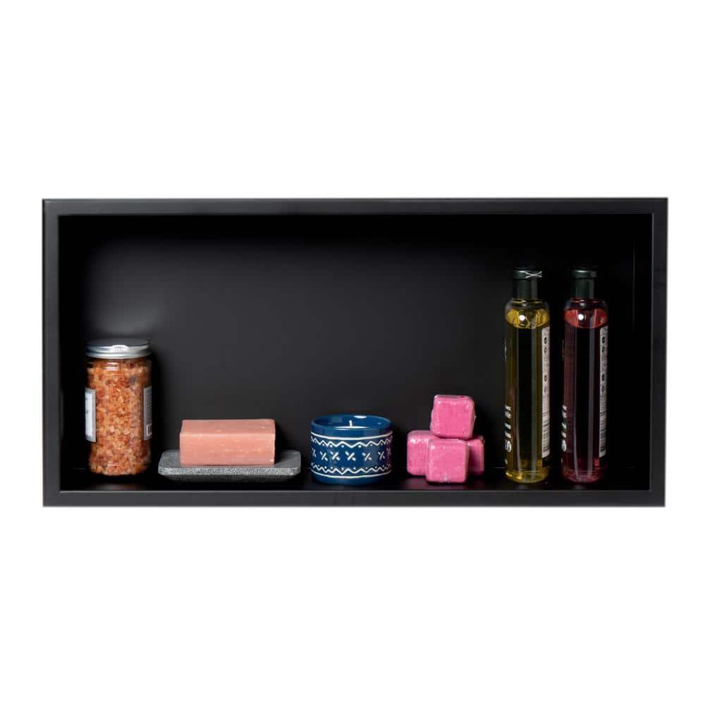 Adhesive Stainless Steel Shower Shelf