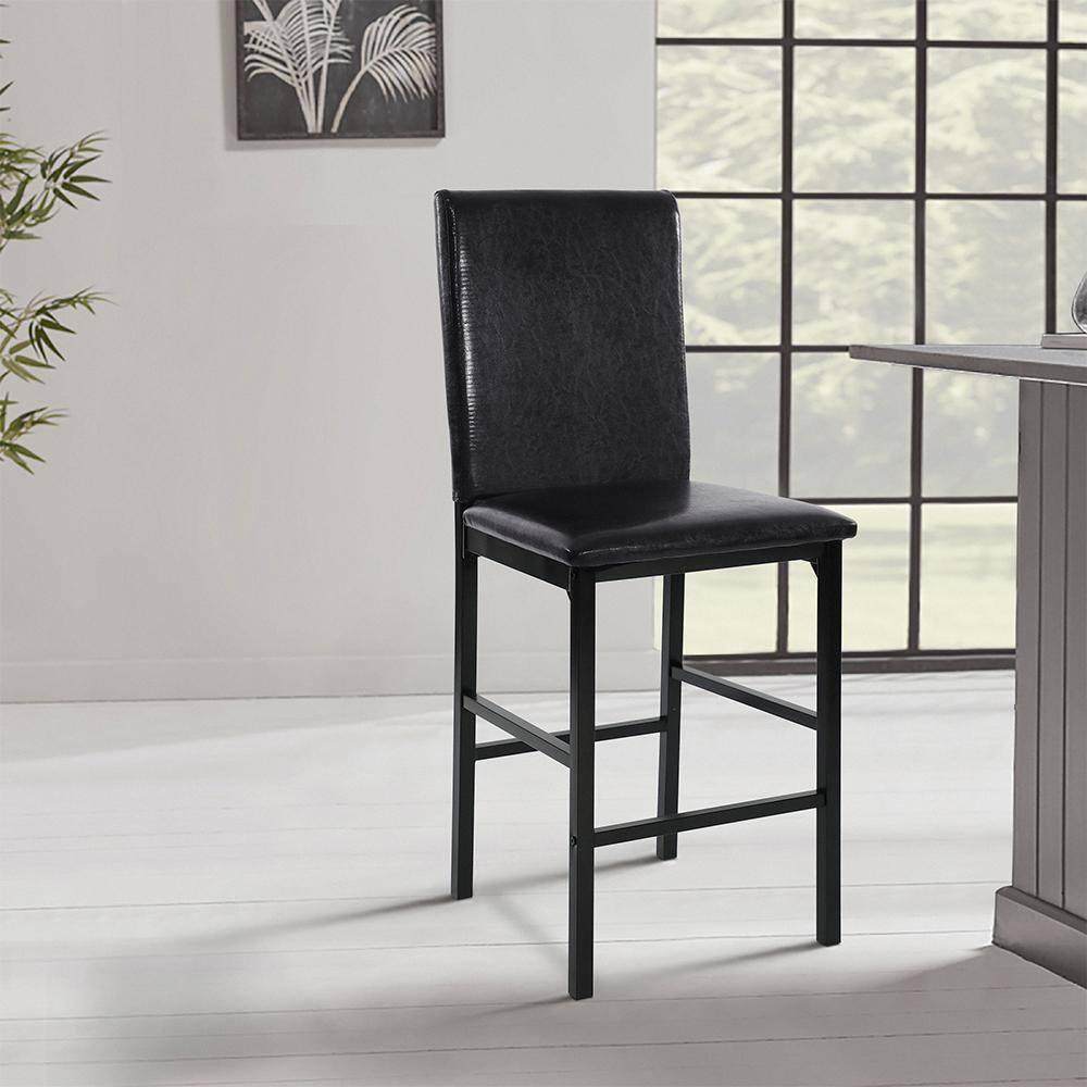 Hokku Designs Metal Frame Counter Height Chairs Set Of 4