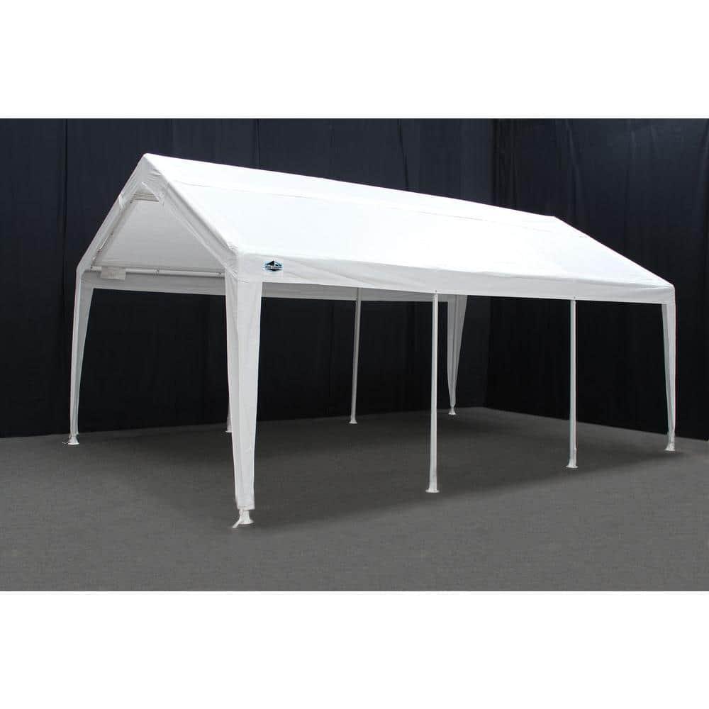 King Canopy Expandable Canopy 12ft x 20ft or 20ft x 20ft Steel Frame with 8 Legs