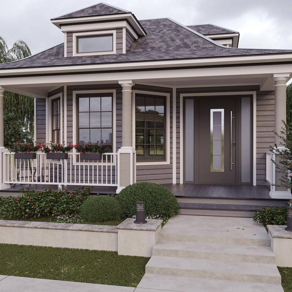 Belldinni 37.4'' x 81.5'' Steel Front Entry Doors