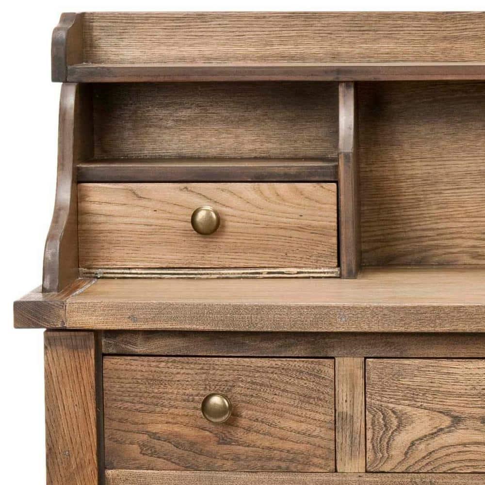 Landon Writing Desk - AMH6516 - Oak - Safavieh Couture