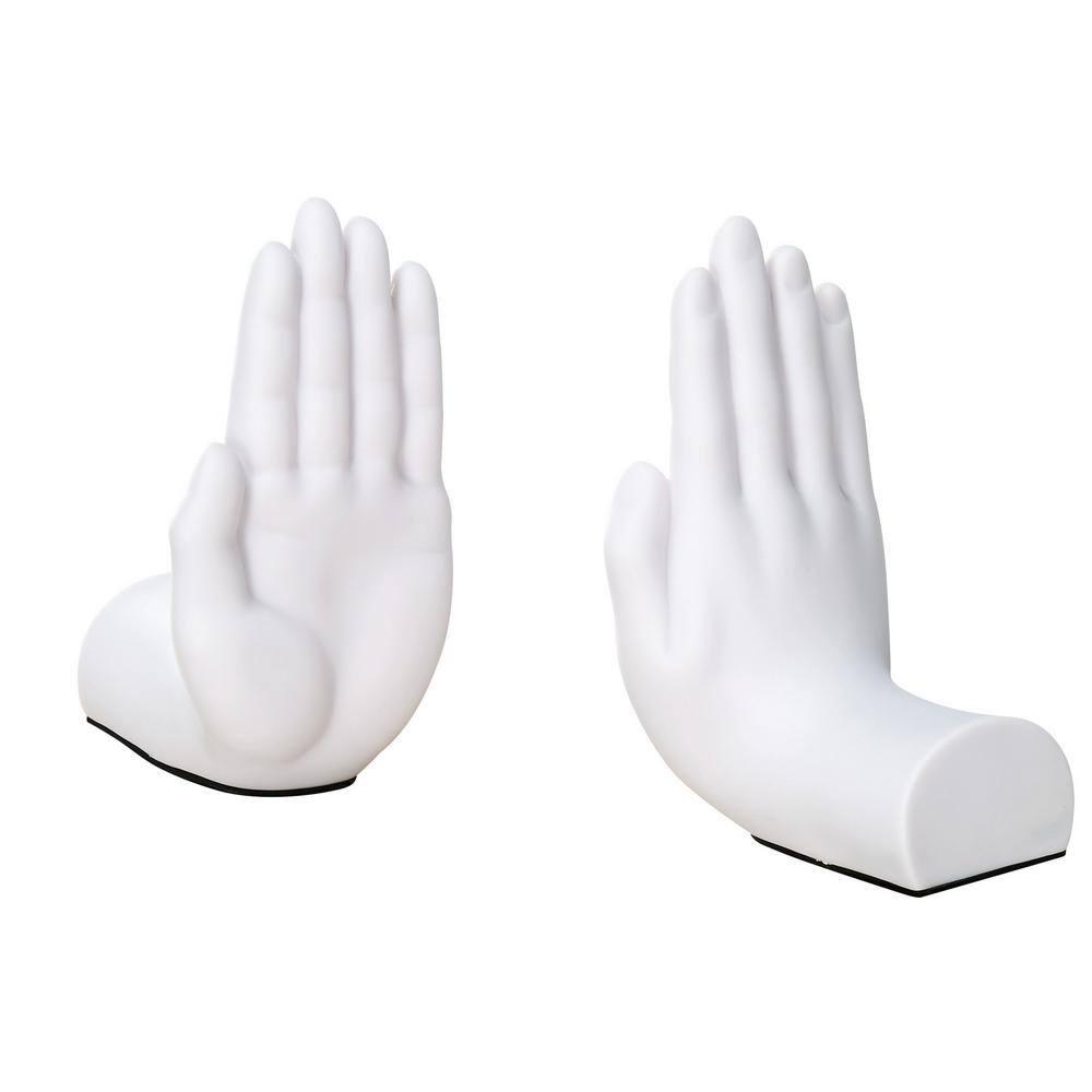 Wrought Studio™ Modern & Contemporary Resin Non-Skid Bookends (Set of 2)