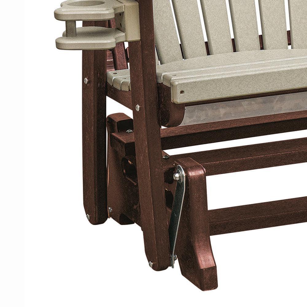 Outdoor Gliding Plastic Bench