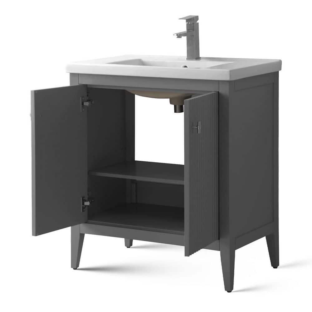 30" Single Bathroom Vanity Set