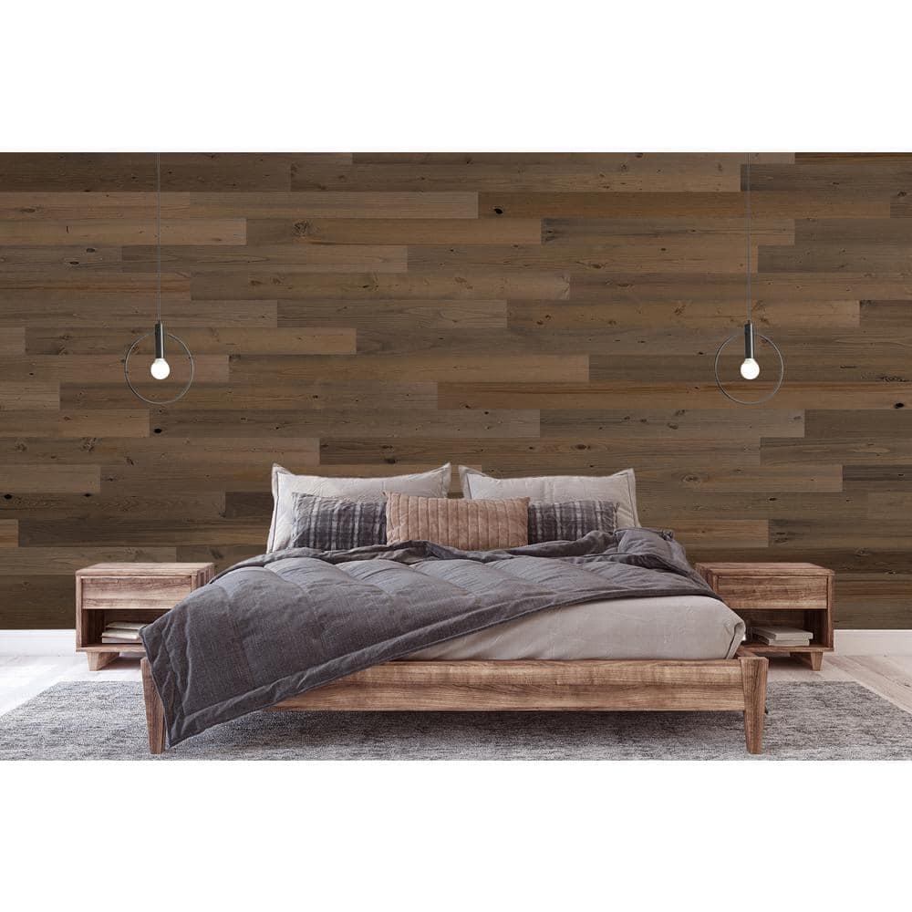 Freestone Reclaimed Wood Peel and Stick Wall Panels