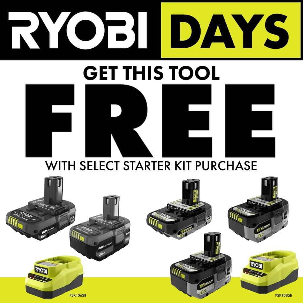 Ryobi 18V ONE+ DUAL FUNCTION DIGITAL Inflator/Deflator, PCL031B
