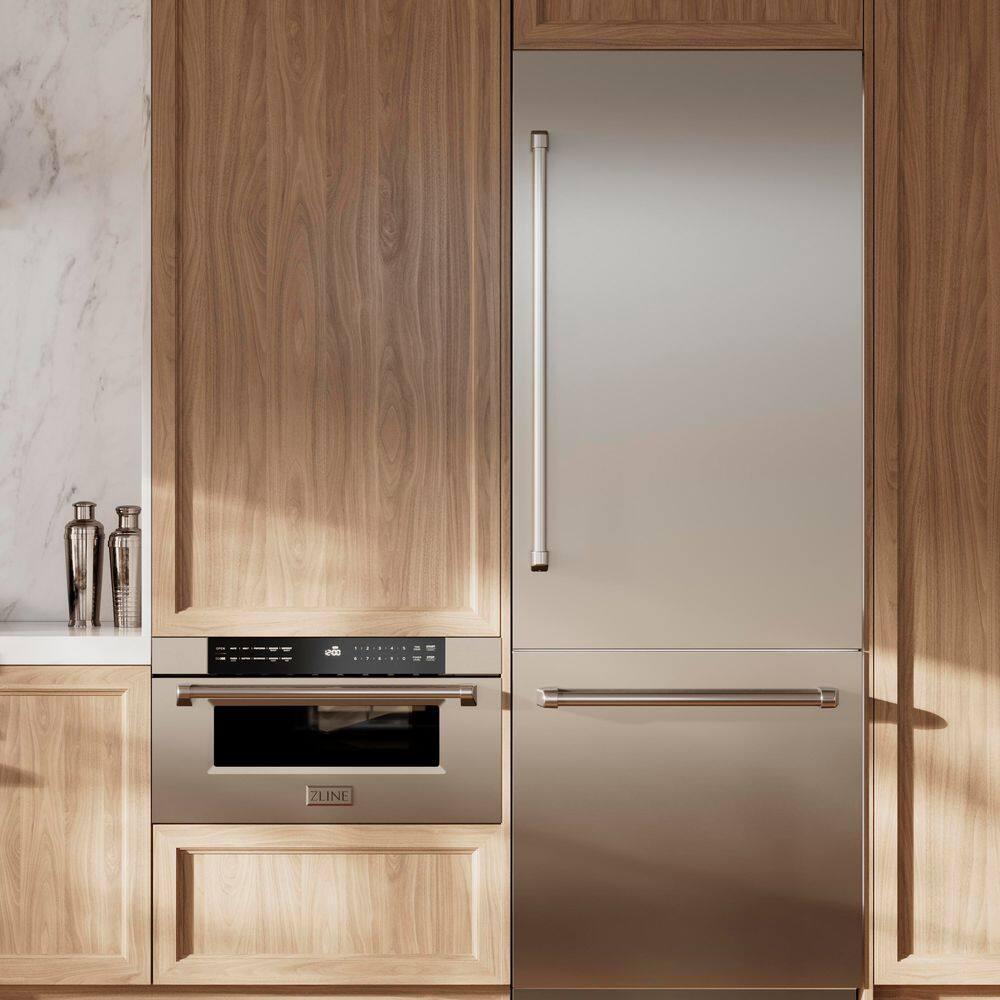 ZLINE KITCHEN AND BATH RBIV30430 bottom freezer built in refrigerator