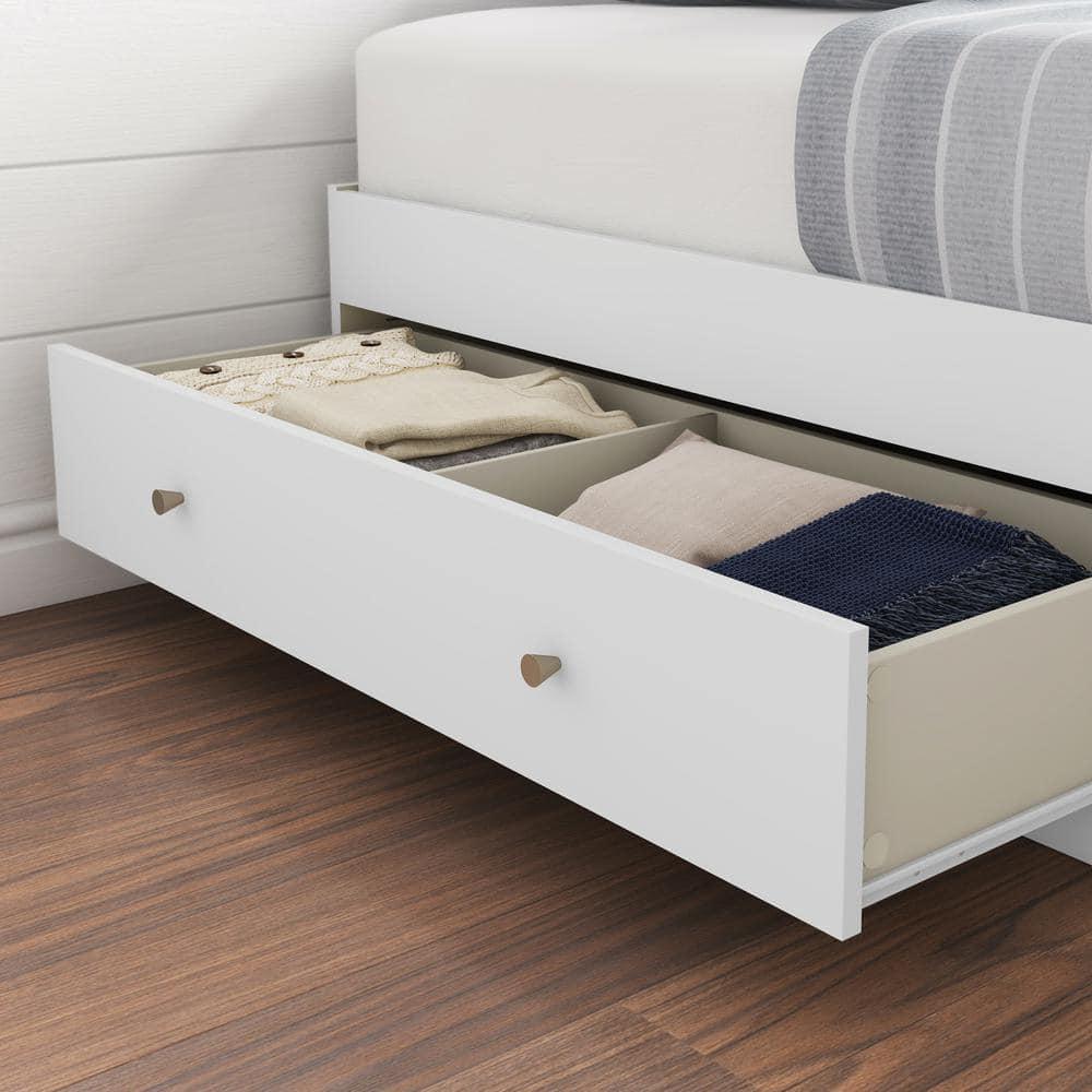 Sauder Cottage Road Mates Twin Bed, White Finish