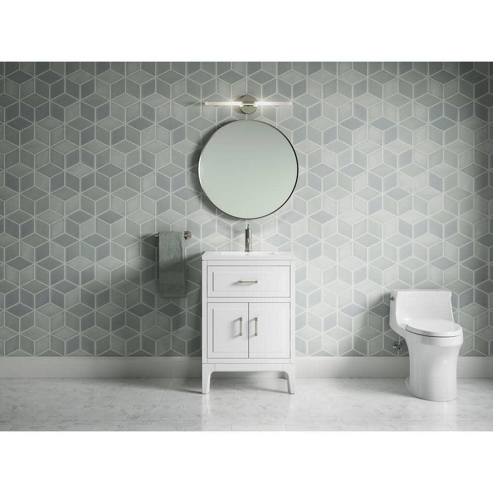 Seer 24" Freestanding Single Bathroom Vanity Cabinet with Sink and Quartz Top