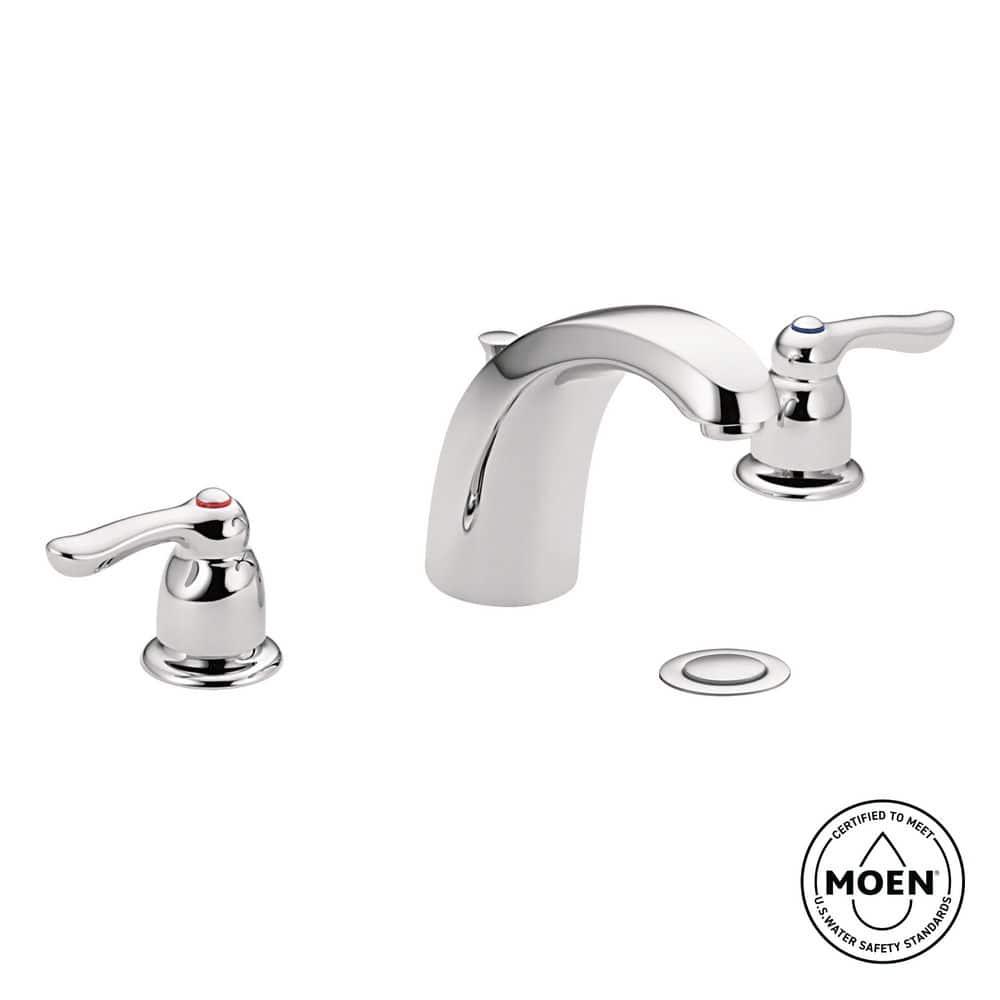Chateau Widespread Bathroom Faucet with Drain Assembly
