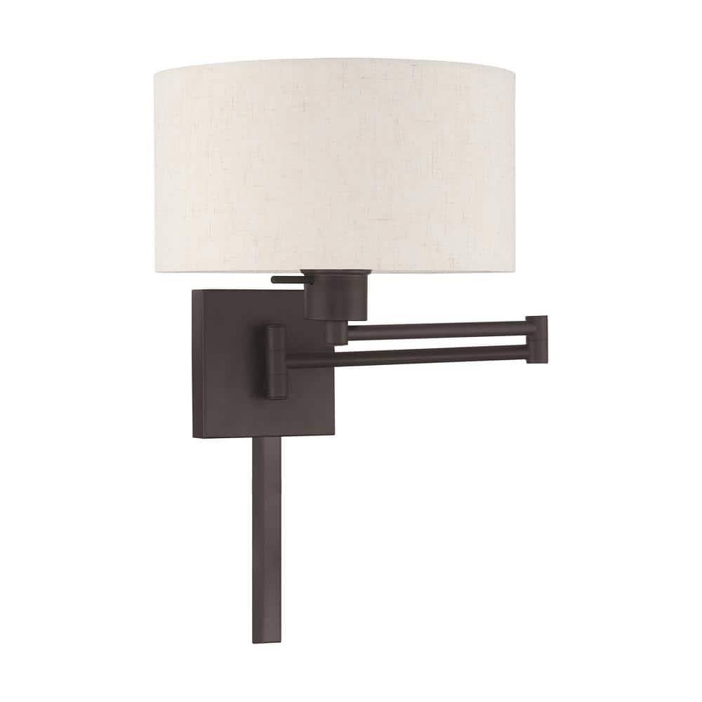 Livex Lighting 1 - Light Wall Light in  Bronze