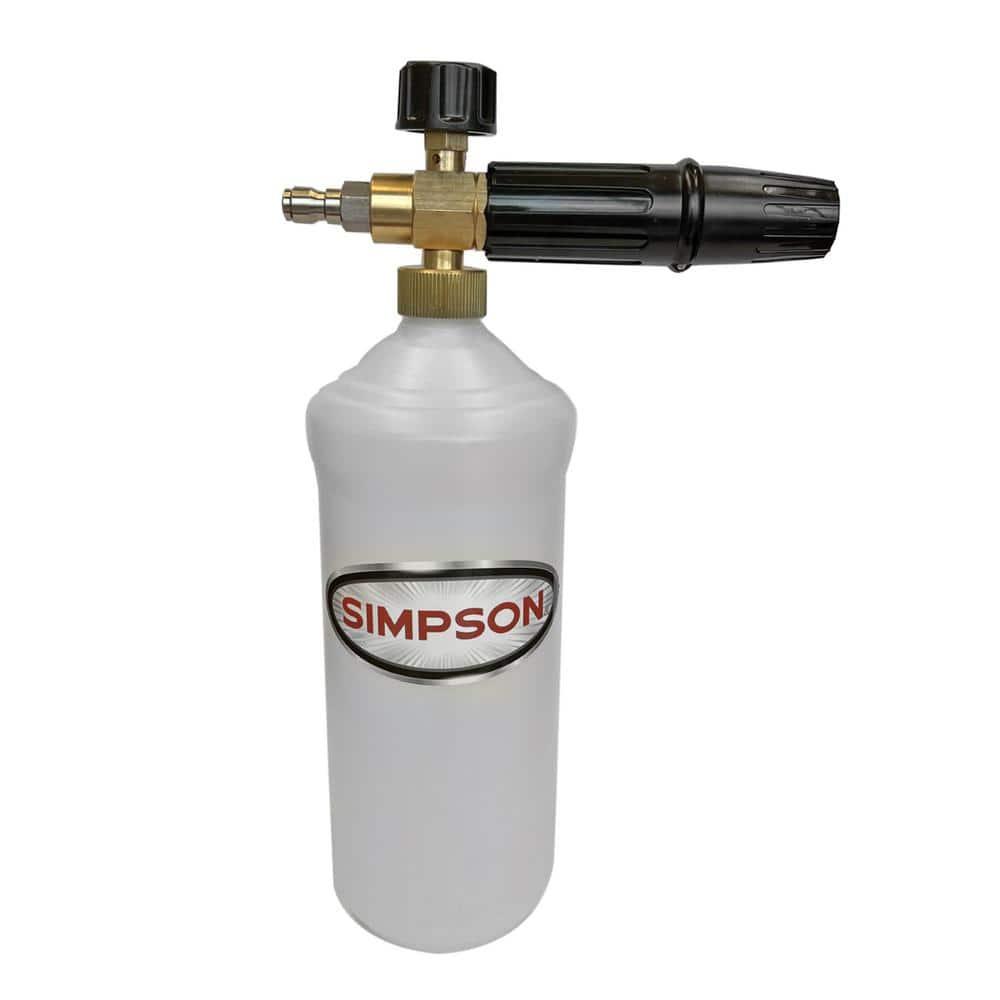 Simpson 80271 Pressure Washer High-Pressure Foam Cannon, Rated up to 4000 PSI - Quantity 1