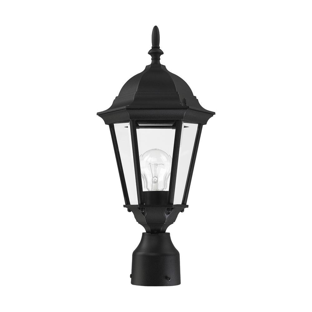 Livex Lighting Hamilton 1 - Light Post Light in  Textured Black