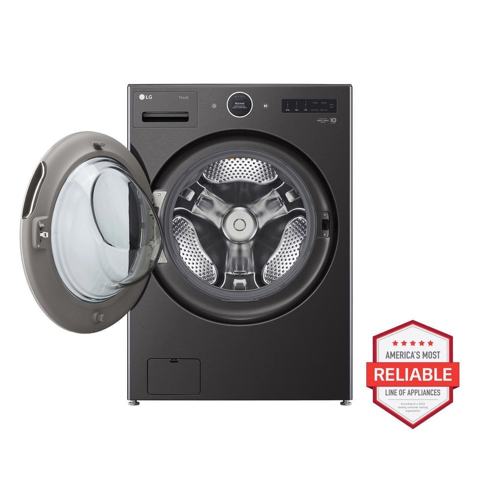 LG 5.0 cu. ft. Mega Capacity Smart Front Load Washer with AI DD 2.0 Built-In Intelligence & TurboWash 360°