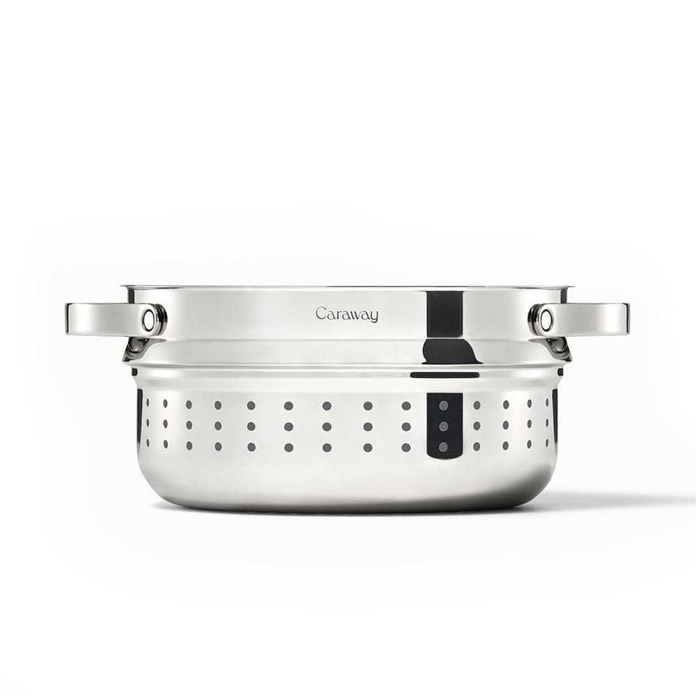 Caraway ® Stainless Steel 6.5-Qt. Dutch Oven Steamer