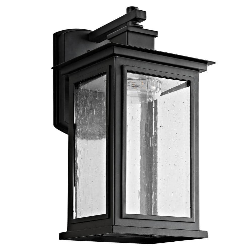 Taylen Outdoor Wall Lantern - Oil Rubbed Bronze (Black) - Safavieh