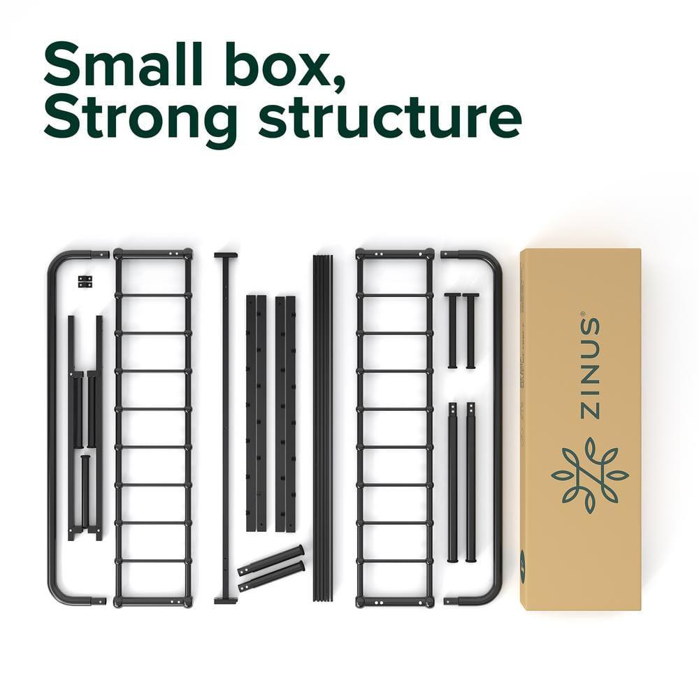 Zinus Florence 42" Modern Farmhouse Metal Platform Bed