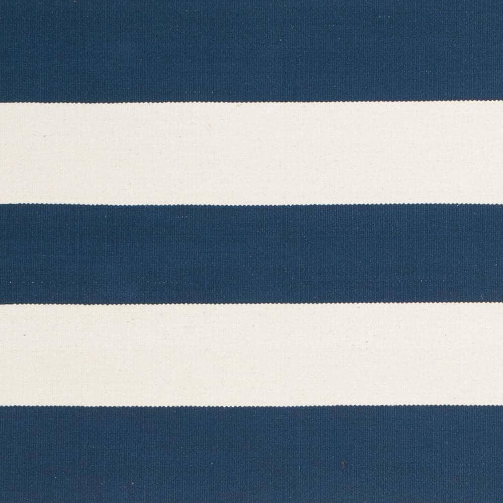 Montauk MTK712 Hand Woven Indoor Area Rug - Navy/Ivory - 9'x12' - Safavieh