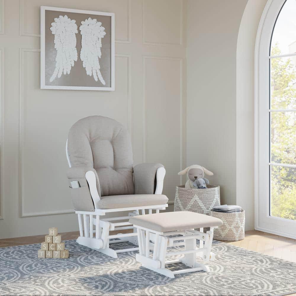 Hoop Glider with Ottoman