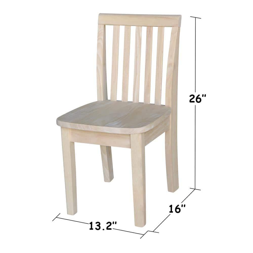 International Concepts Set of Two Mission Juvenile Chairs