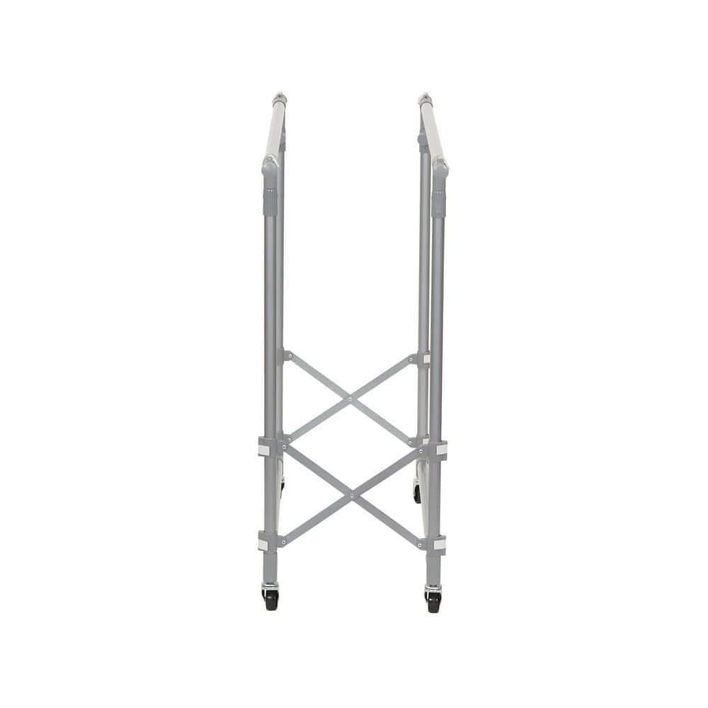 Household Essentials 52'' Dual Arm Adjustable Folding Garment Rack