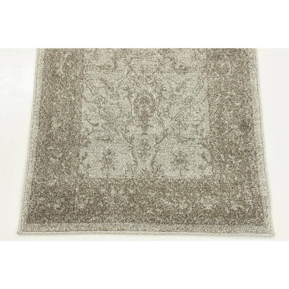 La Jolla Floral Light Gray 2' 2 x 3' 0 Area Rug