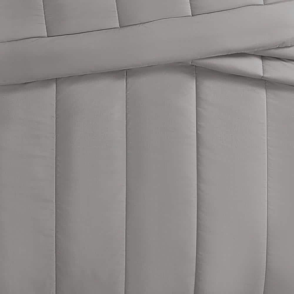 Brooklyn Loom Brooklyn Loom Oversized Cotton Percale King 3 Piece Comforter Set